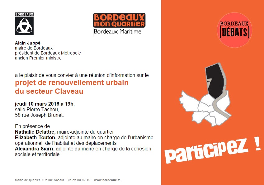 Projet de renouvellement urbain CLAVEAU