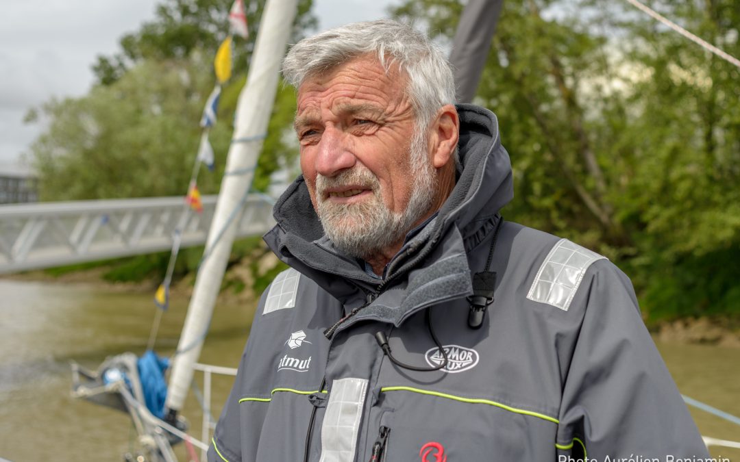 Baptême en eau douce pour Jean-Luc Van Den Heede