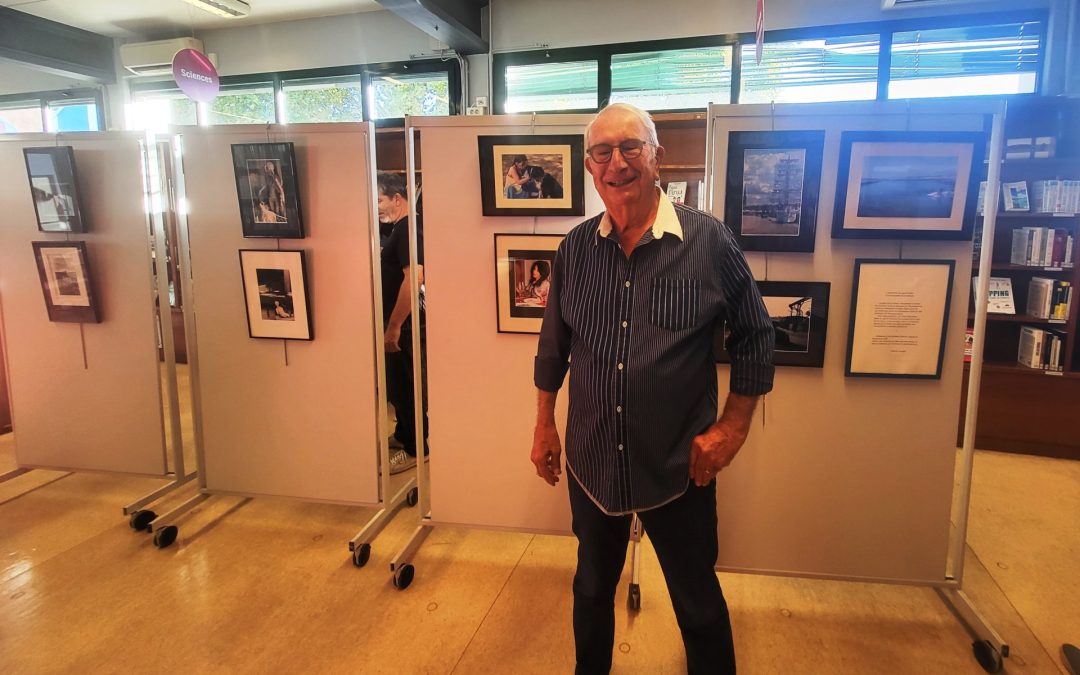 Exposition de photos de Charles Coudret à la bibliothèque