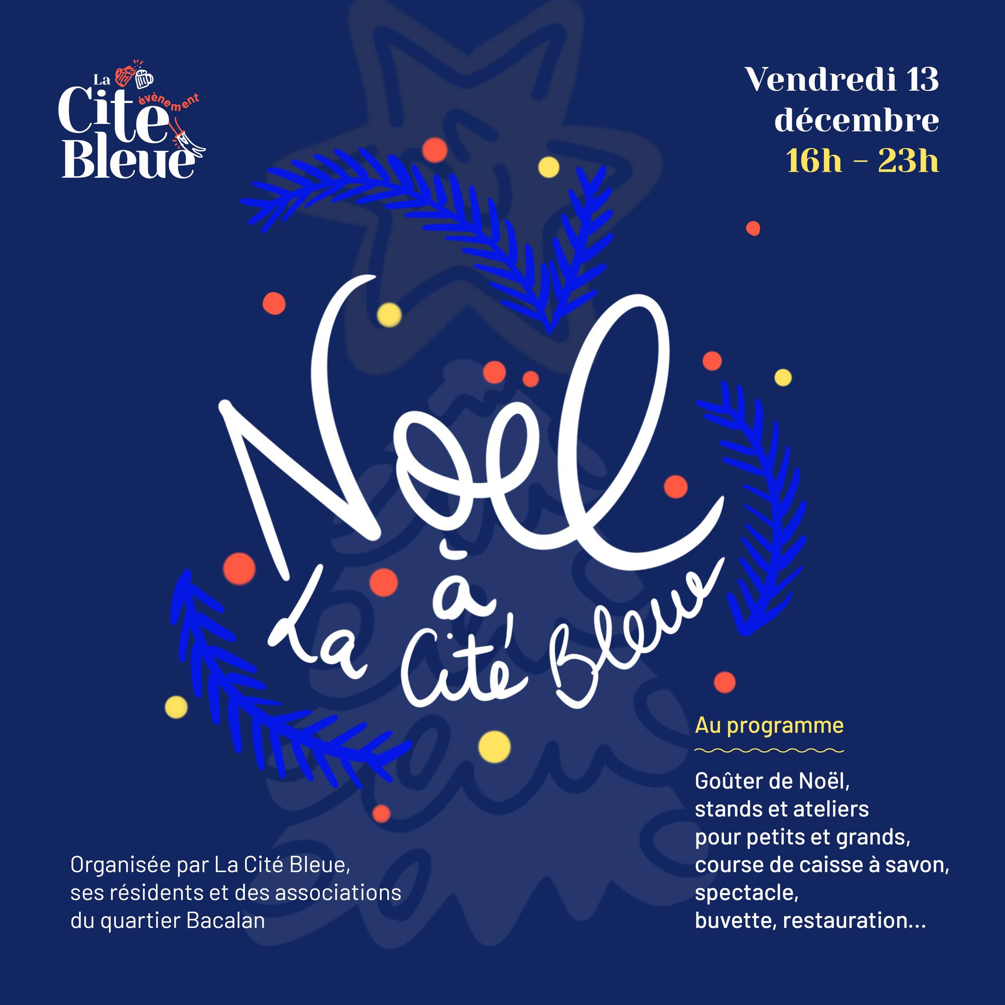 Fête de Noël de La Cité Bleue